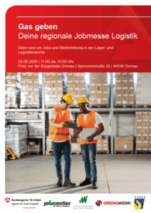 Beschäftigungsmesse „Gas geben“ in Gronau am 24.09.2026